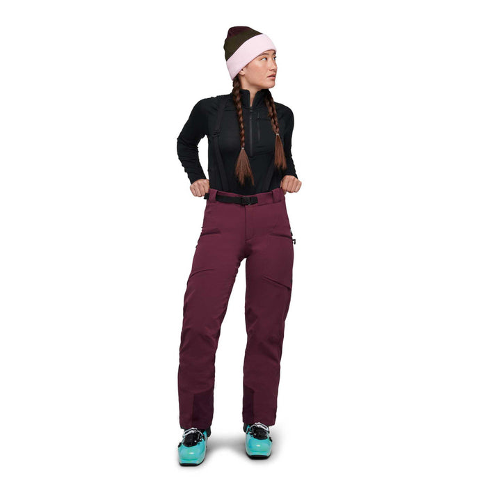 Black Diamond W Dawn Patrol Pants Blackberry Dam - Byxor