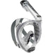 Cressi Knight Full Face Mask Smoke/Clear S/M