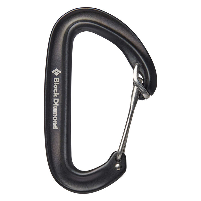 Black Diamond Oz Carabiner Black  - Kabin