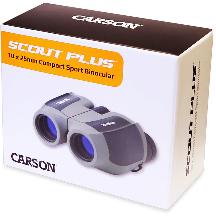 Carson Kikare Scout Plus 10x25 Mm Kompaktgrå