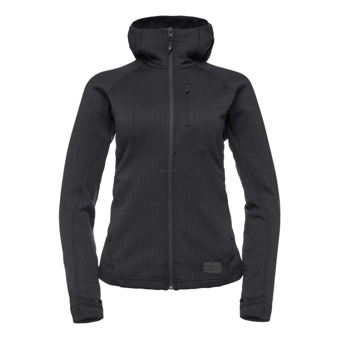 Black Diamond W Factor Hoody Black Dam - Huvtröja