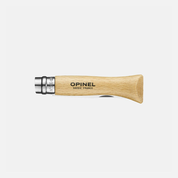 Opinel N06 Beech Stainless Steel