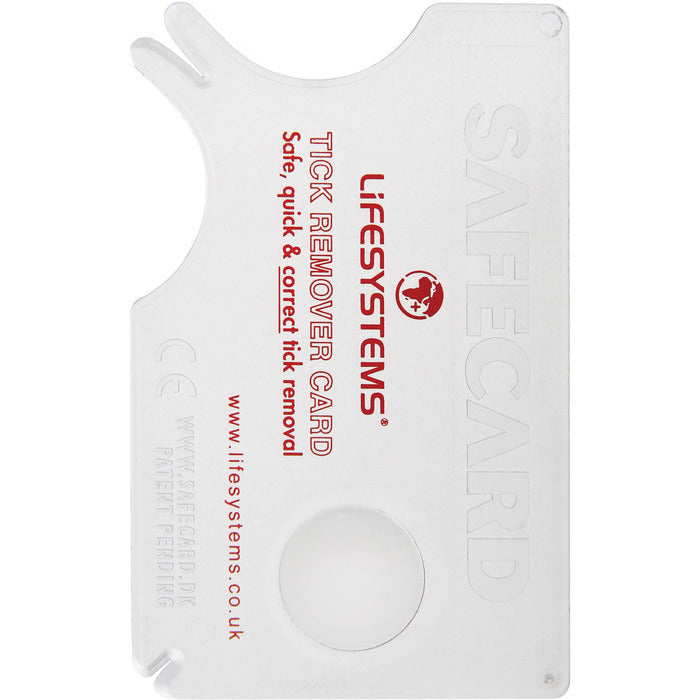 Lifesystems Tick Remover Card Red