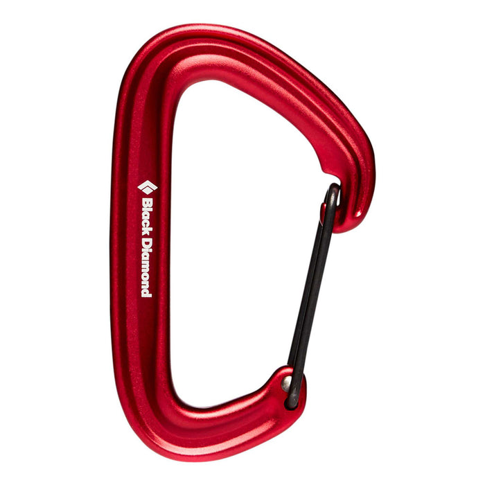 Black Diamond Litewire Carabiner Red  - Kabin