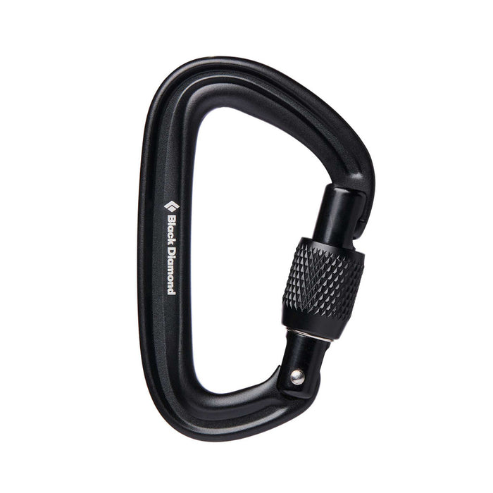 Black Diamond Liteforge Screwgate Carabiner Black  - Kabin