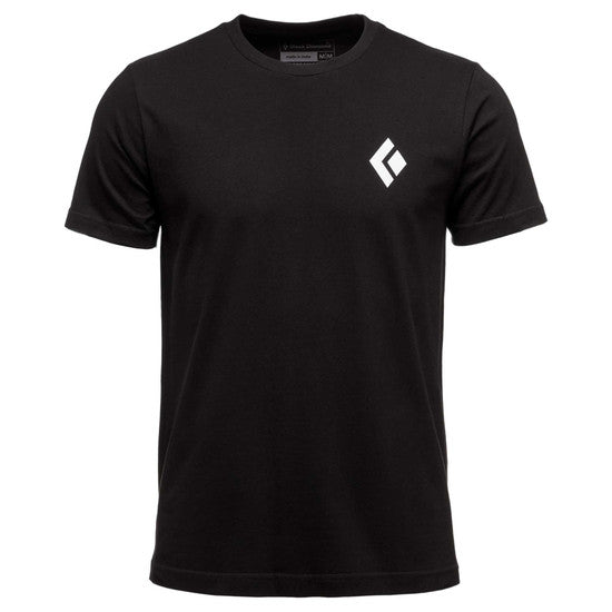 Black Diamond M Equipmnt For Alpinist Ss Tee Black Herr - T-Shirt