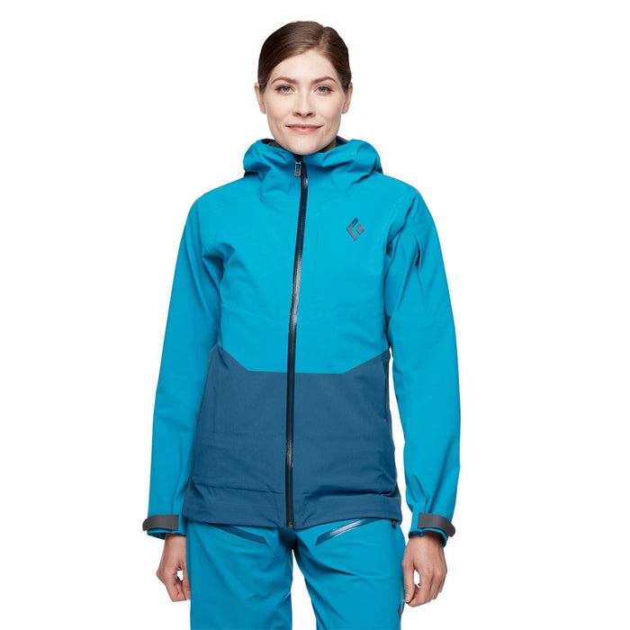 Black Diamond W Recon Stretch Ski Shell Azul-Azurite Dam - Skaljacka