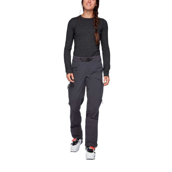 Black Diamond W Dawn Patrol Hybrid Pants Carbon Dam - Jacka