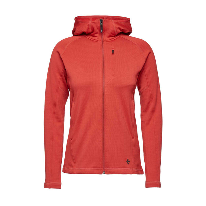 Black Diamond W Factor Hoody Grenadine Dam - Huvtröja