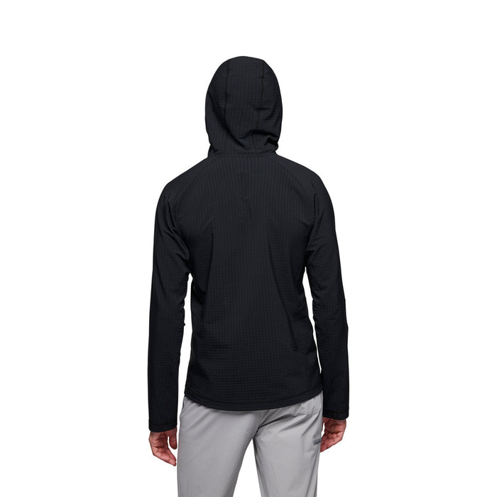 Black Diamond M Coefficient Storm Fz Hoody Black Herr - Huvtröjor