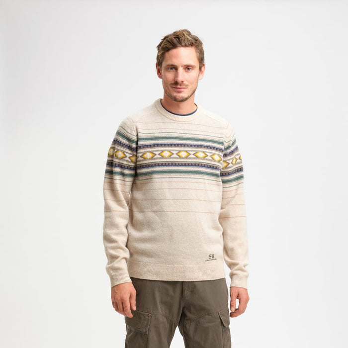 Elevenate M Fionnay Knit - Ginger Beige