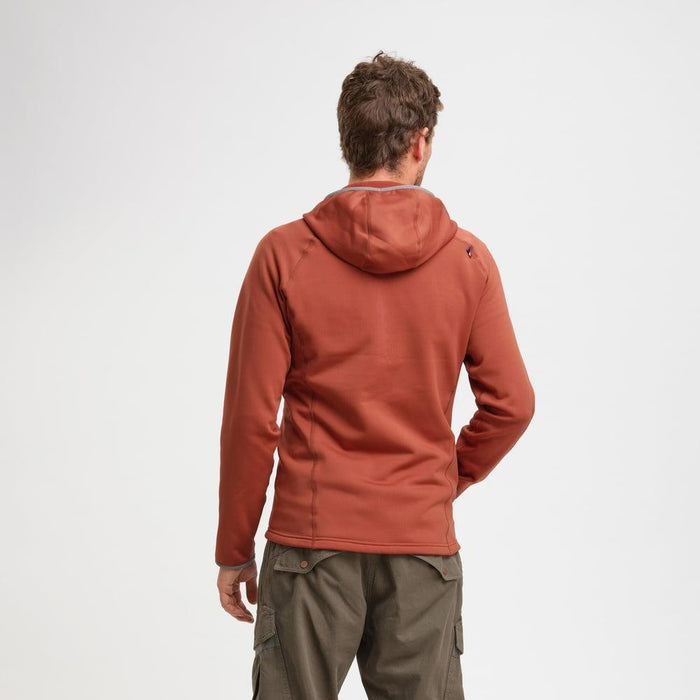 Elevenate M Skiers Fleece Hood - Copper