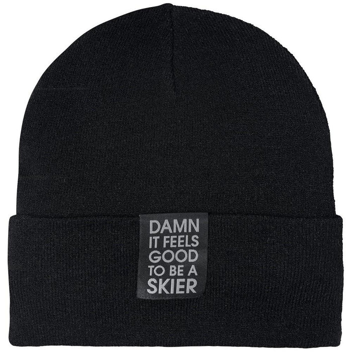 Elevenate Skiers Beanie - Black Solid - OS