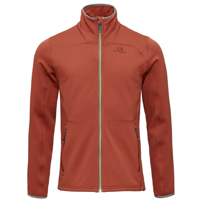 Elevenate M Skiers Fleece Zip - Copper