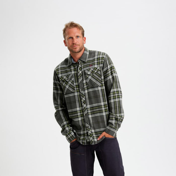 Elevenate M Cham Shirt - Gray Green