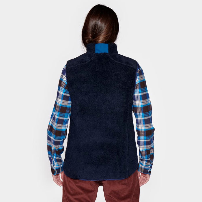 Elevenate W Glacier Pile Vest - Dark Navy