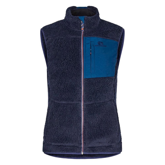 Elevenate W Glacier Pile Vest - Dark Navy