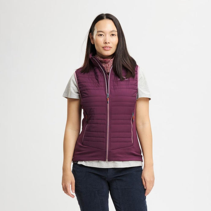 Elevenate W Fusion Stretch Vest - Aubergine