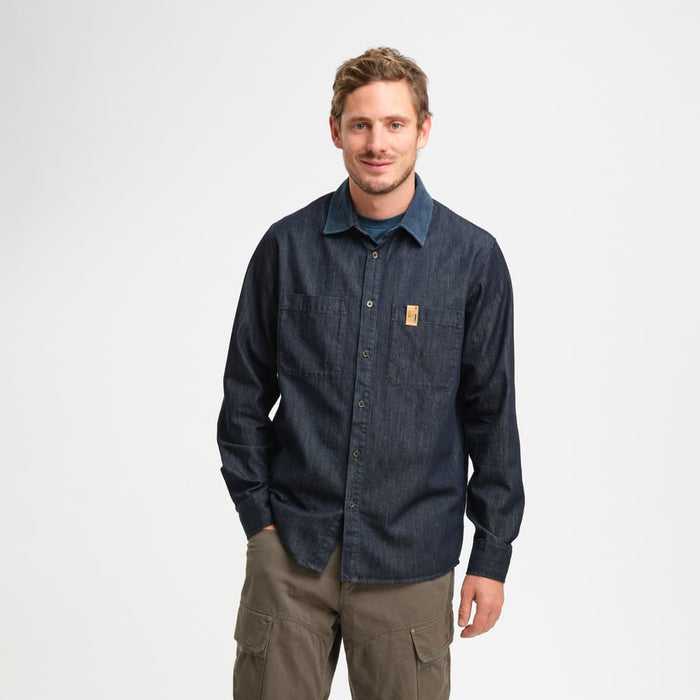 Elevenate M Verbier Shirt - Raw Denim