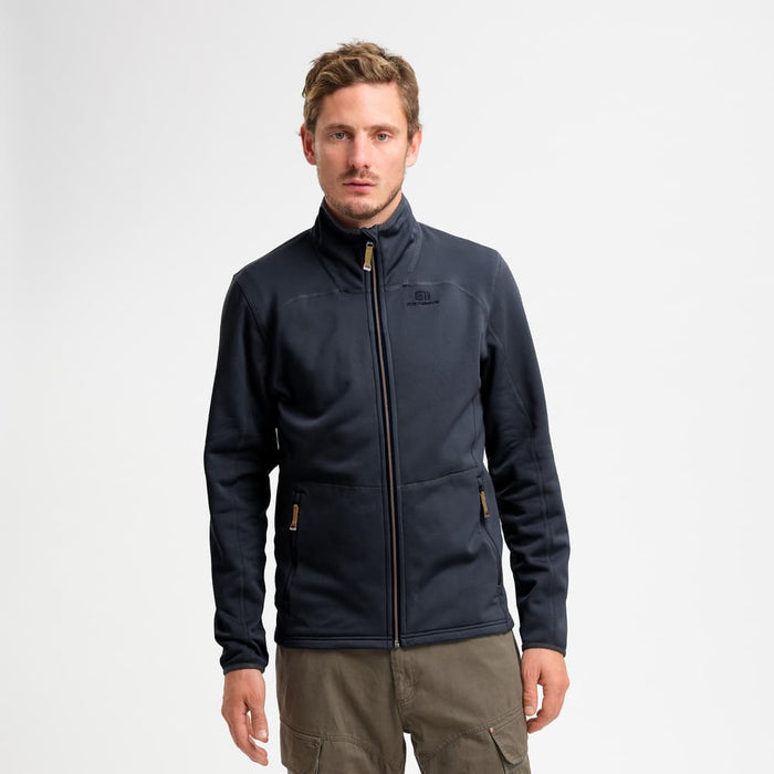 Elevenate M Skiers Fleece Zip - Dark Ink