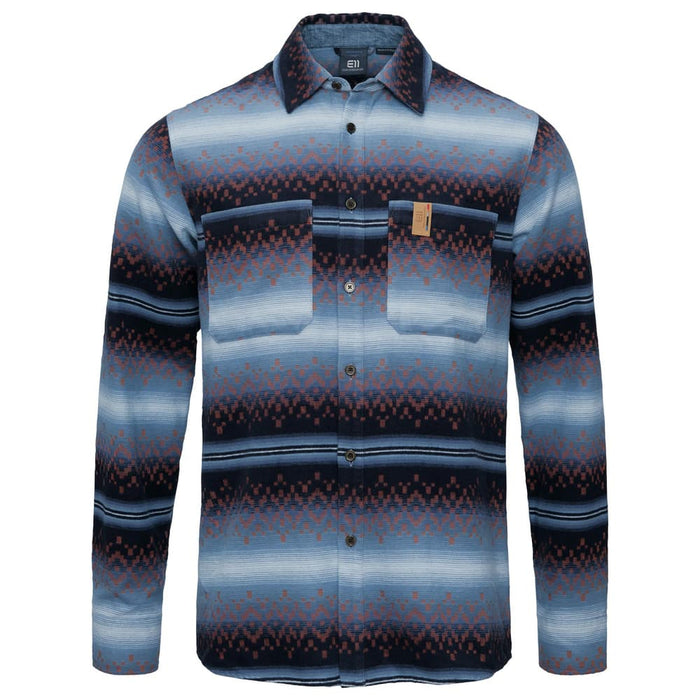 Elevenate M Verbier Shirt - Indian Blue