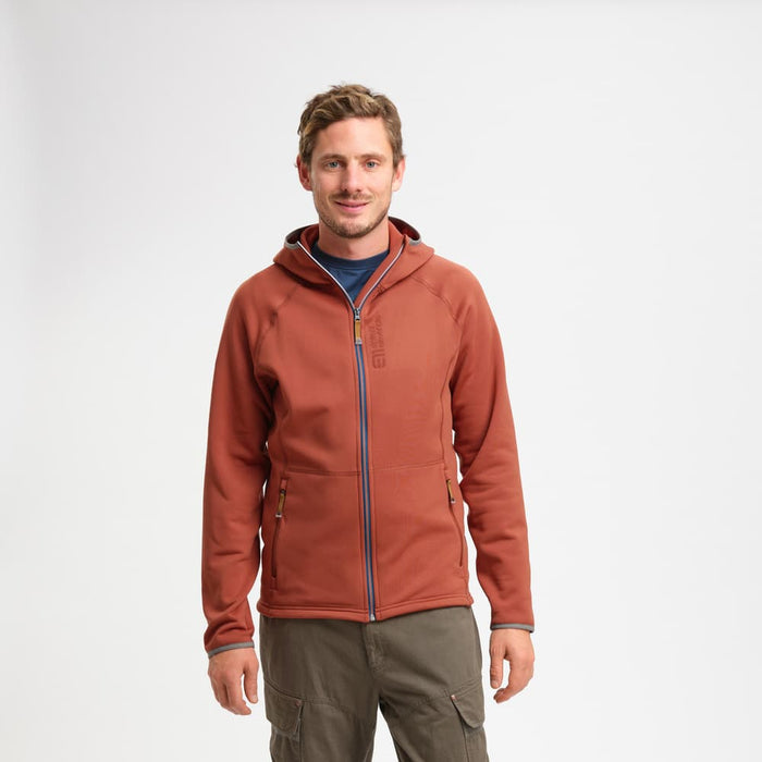 Elevenate M Skiers Fleece Hood - Copper