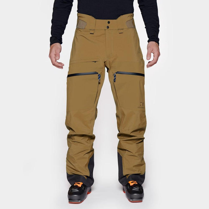 Elevenate M Pure Pants - Mustard Brown