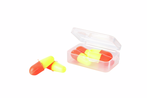 Lifeventure Travel Foam Ear Plugs (3 Pairs) Yellow