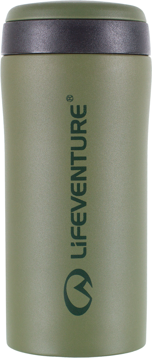 Lifeventure Thermal Mug Matt Khaki 300 Ml