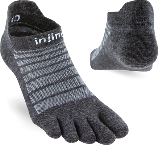 Injinji Run Lightweight No-Show Wool