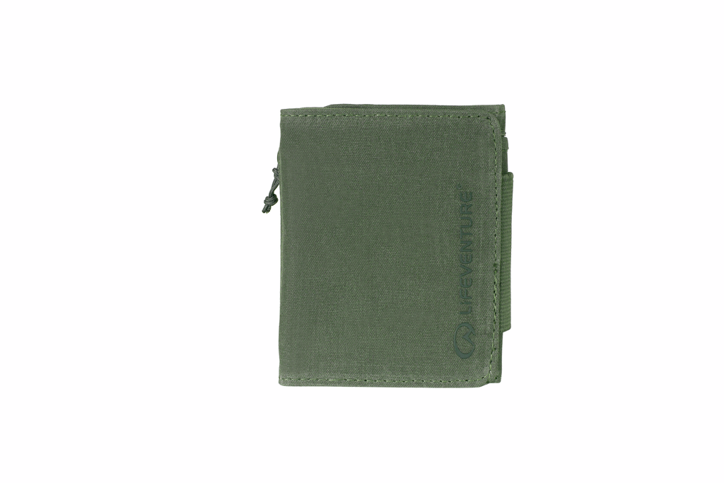 Lifeventure Rfid Wallet Olive