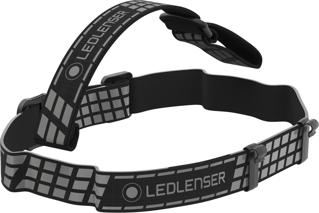 Ledlenser Headband + Overheadband Signature Black/Reflex Es