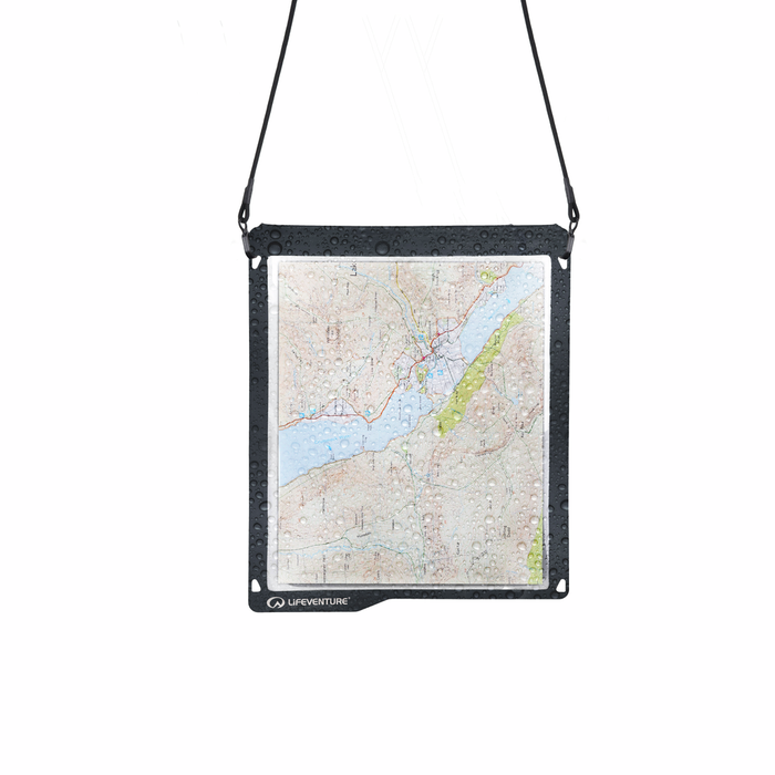 Lifeventure Waterproof Map Case Grey