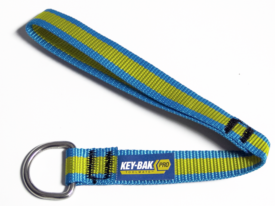 Key-Bak 5# Tool Attachment Strap Loop (3Pk) Gul/Blå One Size