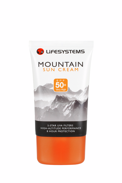 Lifesystems Mountain Spf50+ Sun 100Ml (8-Pack) White/Orange 100 Ml