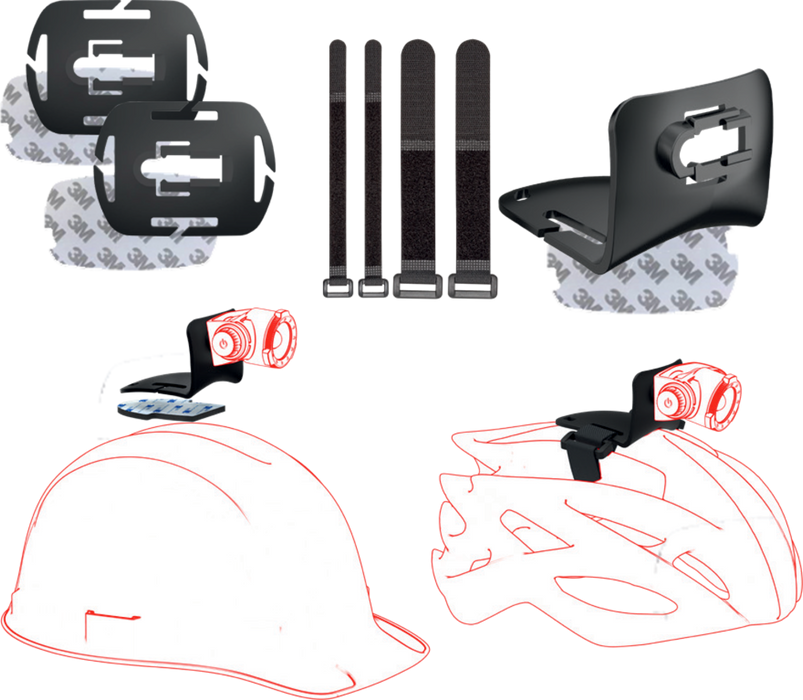 Ledlenser Helmet Connecting Kit H Black