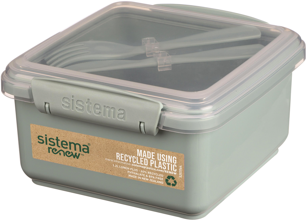 Sistema Renew Lunch Plus Green/Blue 1,2 L