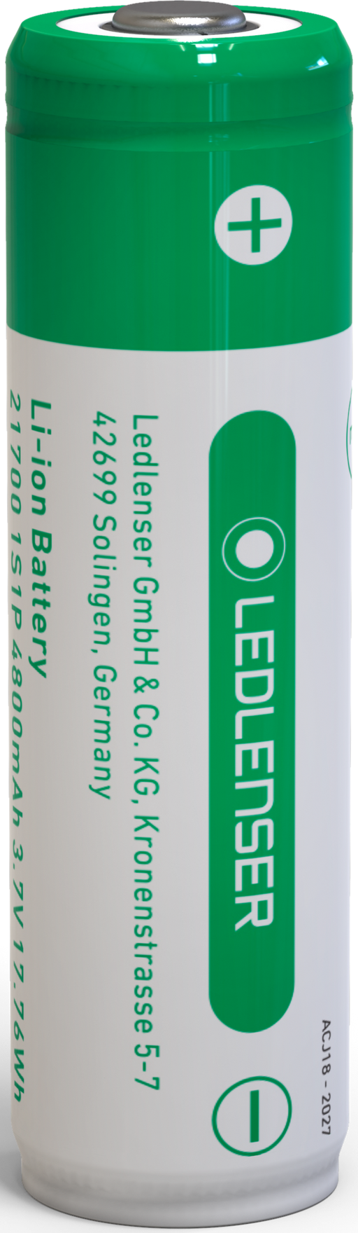 Ledlenser 21700 Li-Ion Battery 4800Mah White