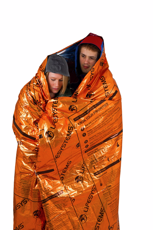 Lifesystems Heatshield Blanket - Double Orange