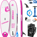 Cressi Element All Round Isup Set 9'2'' White/Pink Onesize