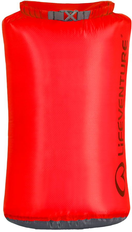 Lifeventure Ultralight Dry Bag - 25L Red 25 L