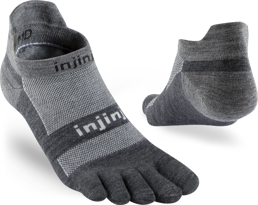 Injinji Run Lightweight No-Show Nuwool