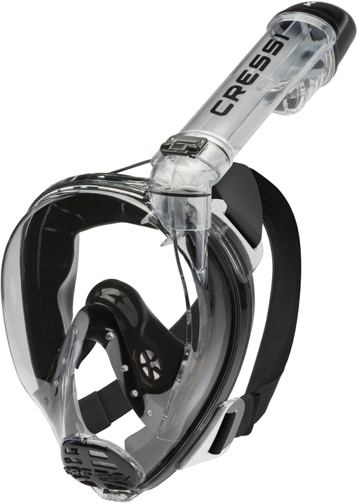 Cressi Knight Full Face Mask Black/Clear M/L