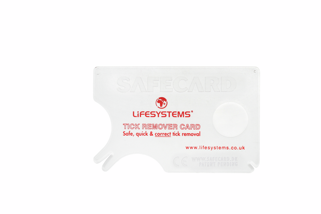 Lifesystems Tick Remover Card Red