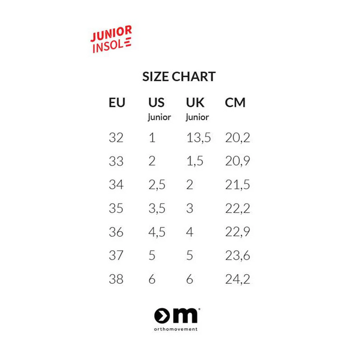 Ortho Movement Junior Insoles