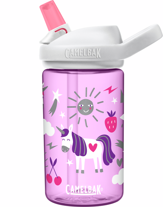 Camelbak Eddy + Kids Vattenflaska Barn 400ml Unicorn