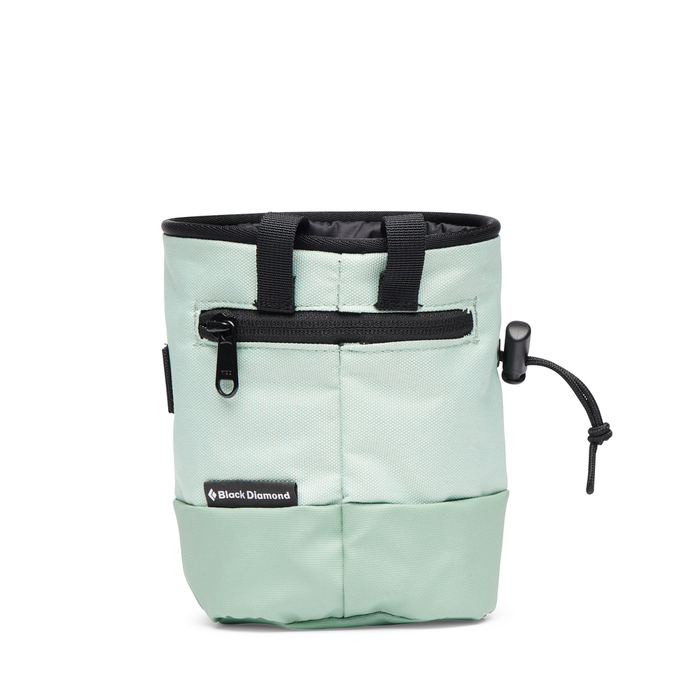 Black Diamond Mojo Zip Chalk Bag Foam Green