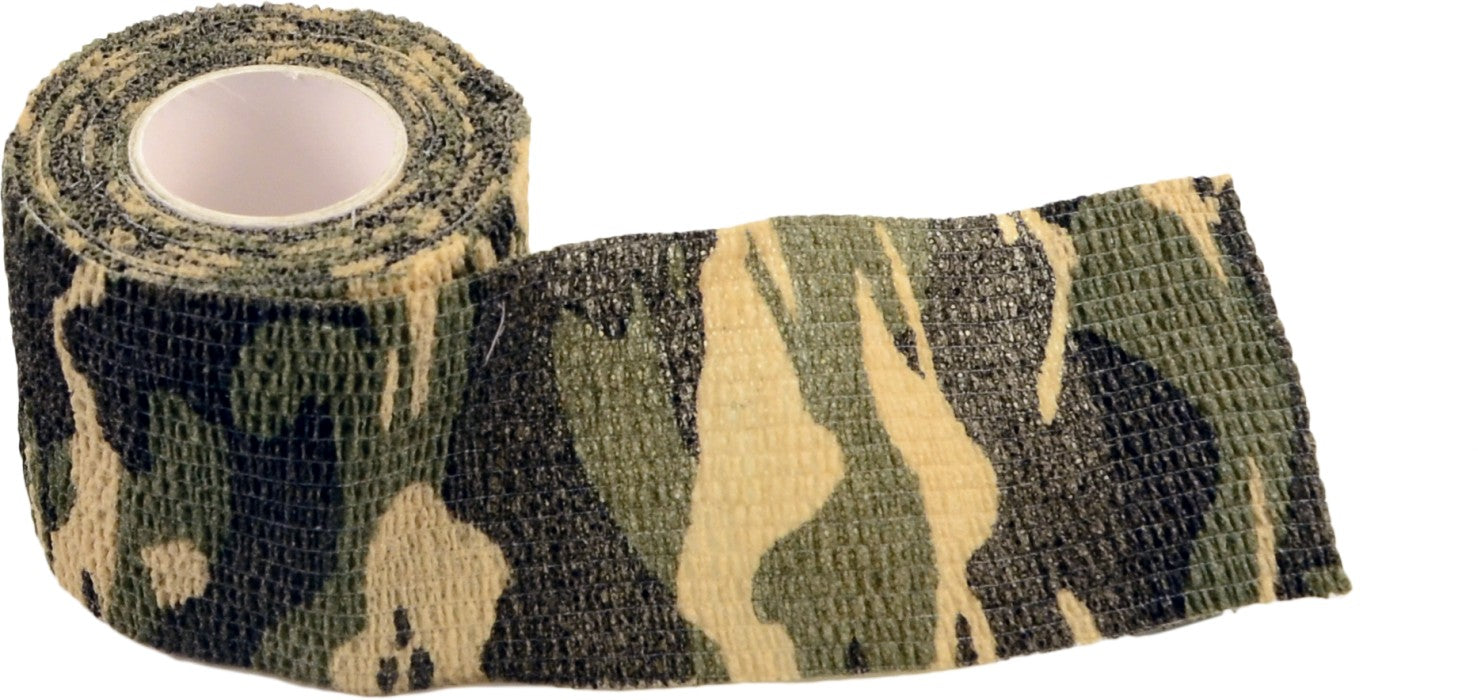 Grey Oak Camo-tejp Woodland Green