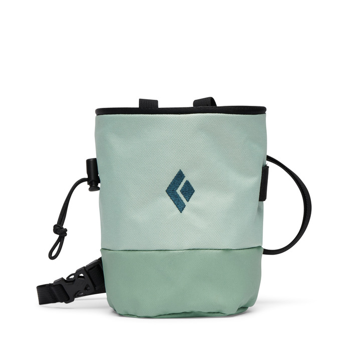 Black Diamond Mojo Zip Chalk Bag Foam Green