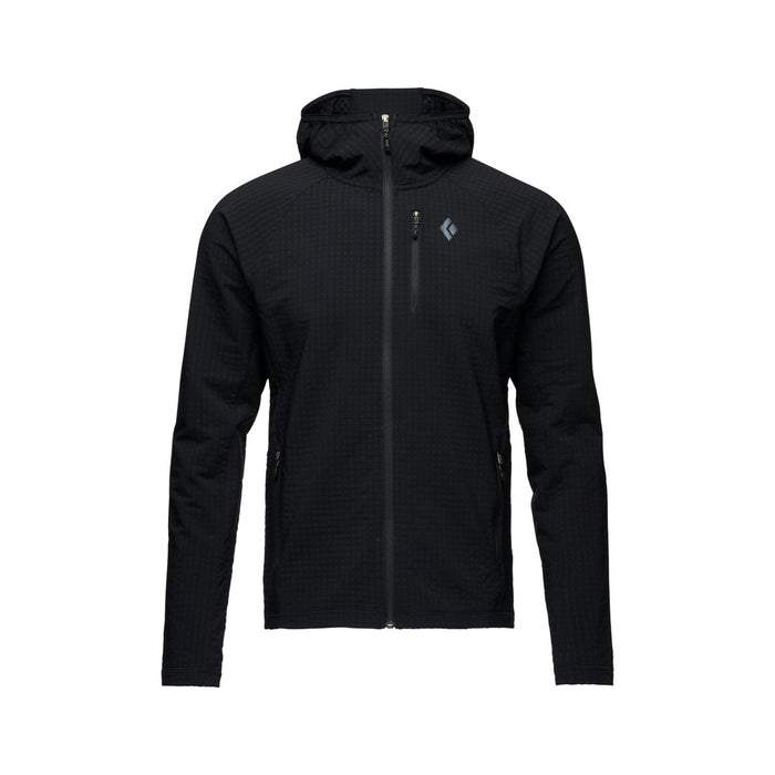 Black Diamond M Coefficient Storm Fz Hoody Black Herr - Huvtröjor